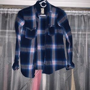 Blue flannel